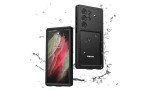 Newface Samsung Galaxy S23 Kılıf Red Pepper Su Geçirmez Kılıf - Siyah-Gri