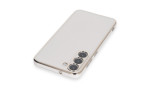 Newface Samsung Galaxy S23 Kılıf Volet Silikon - Beyaz