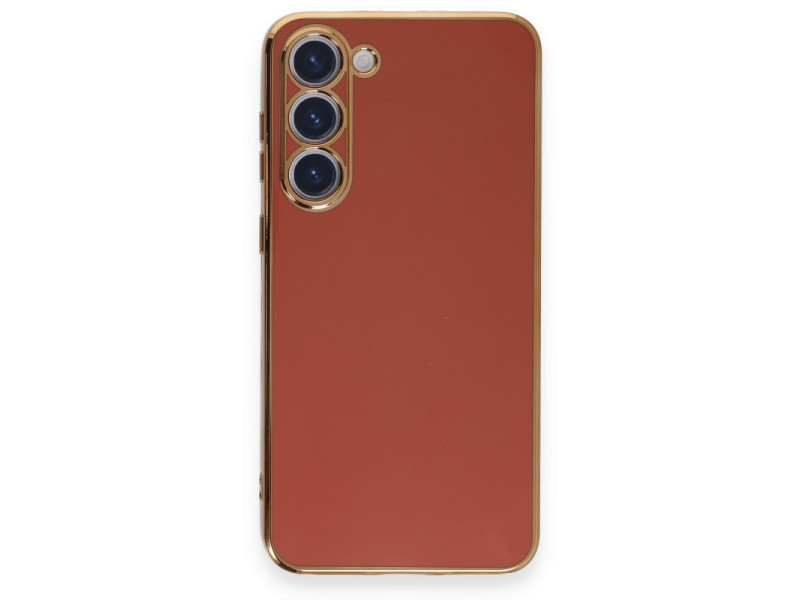 Newface Samsung Galaxy S23 Kılıf Volet Silikon - Kırmızı