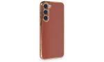 Newface Samsung Galaxy S23 Kılıf Volet Silikon - Kırmızı