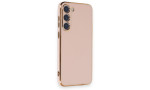Newface Samsung Galaxy S23 Kılıf Volet Silikon - Pembe