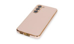Newface Samsung Galaxy S23 Kılıf Volet Silikon - Pembe