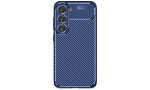 Newface Samsung Galaxy S23 Plus Kılıf Focus Karbon Silikon - Lacivert