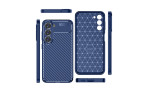 Newface Samsung Galaxy S23 Plus Kılıf Focus Karbon Silikon - Lacivert