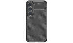 Newface Samsung Galaxy S23 Plus Kılıf Focus Karbon Silikon - Siyah