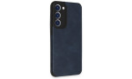 Newface Samsung Galaxy S23 Plus Kılıf Loop Deri Silikon - Lacivert