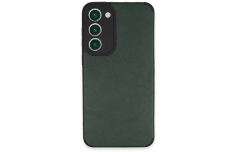 Newface Samsung Galaxy S23 Plus Kılıf Loop Deri Silikon - Yeşil