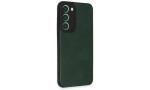 Newface Samsung Galaxy S23 Plus Kılıf Loop Deri Silikon - Yeşil