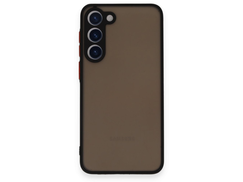 Newface Samsung Galaxy S23 Plus Kılıf Montreal Silikon Kapak - Siyah