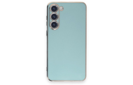 Newface Samsung Galaxy S23 Plus Kılıf Volet Silikon - Açık Yeşil