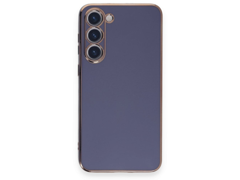 Newface Samsung Galaxy S23 Plus Kılıf Volet Silikon - Mavi