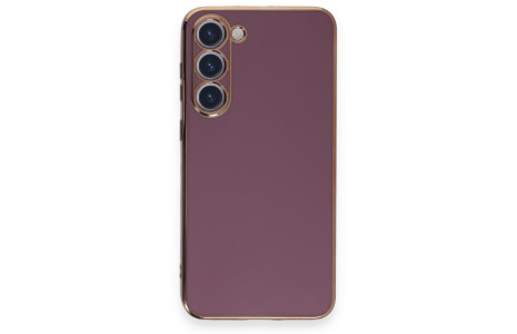 Newface Samsung Galaxy S23 Plus Kılıf Volet Silikon - Mor