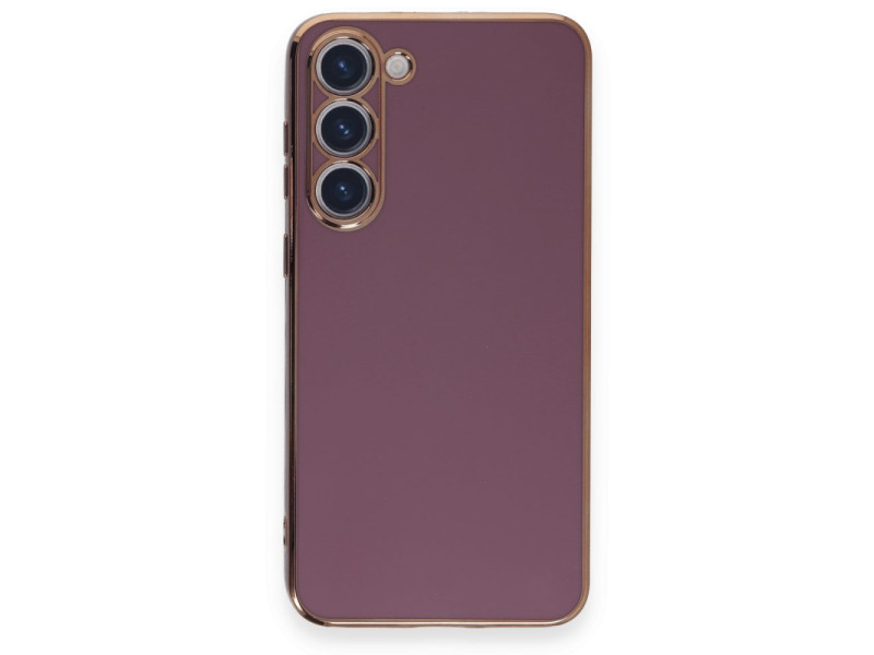 Newface Samsung Galaxy S23 Plus Kılıf Volet Silikon - Mor