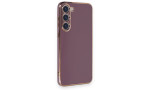 Newface Samsung Galaxy S23 Plus Kılıf Volet Silikon - Mor
