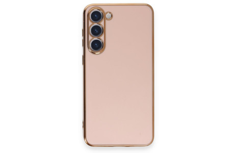 Newface Samsung Galaxy S23 Plus Kılıf Volet Silikon - Pembe