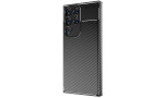 Newface Samsung Galaxy S23 Ultra Kılıf Focus Karbon Silikon - Siyah