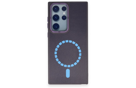 HDD Samsung Galaxy S23 Ultra Kılıf HBC-156 Forum Magneticsafe Kapak - Derin Mor