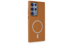 HDD Samsung Galaxy S23 Ultra Kılıf HBC-156 Forum Magneticsafe Kapak - Kahverengi