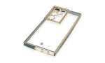 Newface Samsung Galaxy S23 Ultra Kılıf Liva Lens Silikon - Yeşil