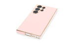 Newface Samsung Galaxy S23 Ultra Kılıf Volet Silikon - Pembe