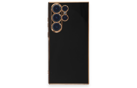 Newface Samsung Galaxy S23 Ultra Kılıf Volet Silikon - Siyah