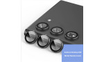Newface Samsung Galaxy S23 Ultra Metal Kamera Lens - Siyah