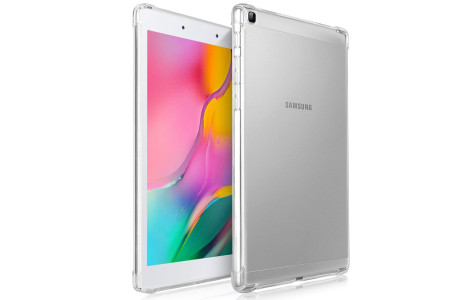 Newface Samsung Galaxy T290 Tab A 8 Kılıf Anti Şeffaf Tablet Silikon - Şeffaf
