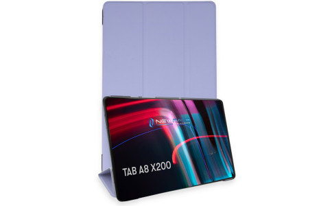 Newface Samsung Galaxy X200 Tab A8 10.5 Kılıf Tablet Smart Kılıf - Lila