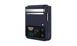 Newface Samsung Galaxy Z Flip 3 Kılıf Belt Flip Kapak - Lacivert