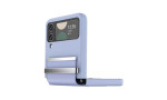 Newface Samsung Galaxy Z Flip 3 Kılıf Belt Flip Kapak - Sierra Blue