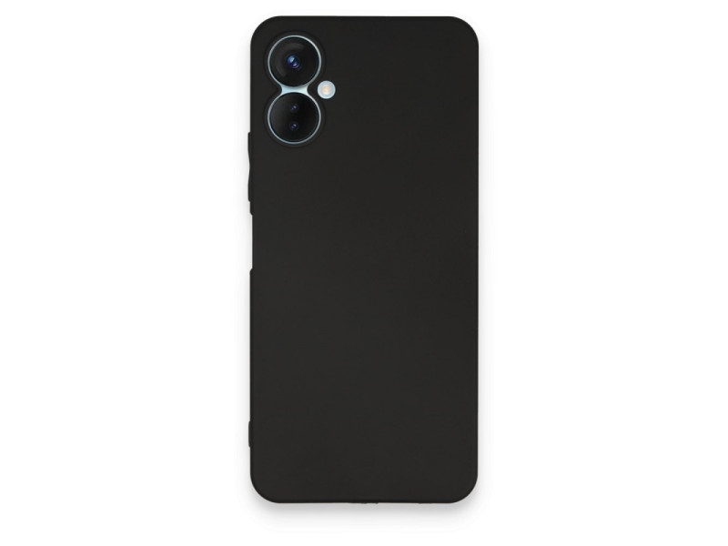 Newface Tecno Spark 9 Pro Kılıf First Silikon - Siyah