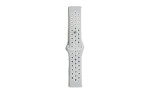 Newface Watch 20mm Spor Delikli Kordon - Gri-Beyaz