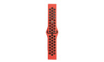 Newface Watch 20mm Spor Delikli Kordon - Kırmızı-Siyah