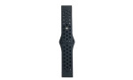 Newface Watch 20mm Spor Delikli Kordon - Siyah-Füme