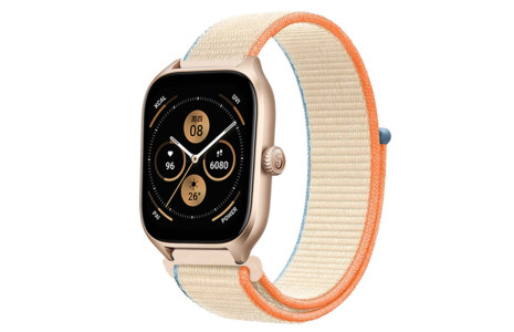 Newface Watch 22mm Hasırlı Cırtcırtlı Kordon - Mavi-Beyaz