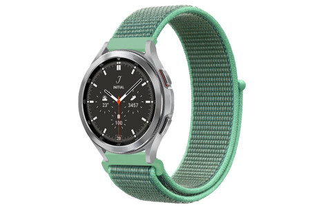 Newface Watch 22mm Hasırlı Cırtcırtlı Kordon - Turkuaz