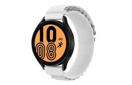 Newface Watch 22mm KR410 Kumaş Kordon - Beyaz