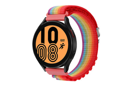 Newface Watch 22mm KR410 Kumaş Kordon - Gökkuşağı 1