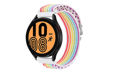 Newface Watch 22mm KR410 Kumaş Kordon - Gökkuşağı