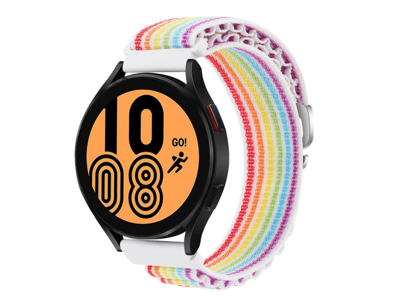 Newface Watch 22mm KR410 Kumaş Kordon - Gökkuşağı