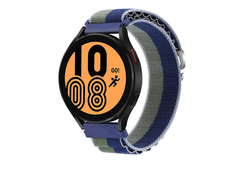 Newface Watch 22mm KR410 Kumaş Kordon - Lacivert-Yeşil