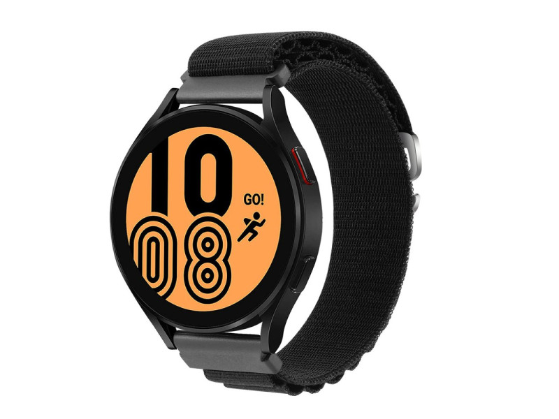 Newface Watch 22mm KR410 Kumaş Kordon - Siyah
