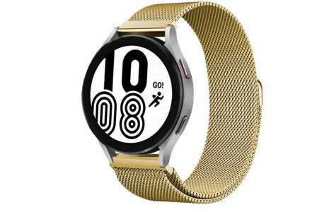 Newface Watch 22mm Metal Mıknatıslı Kordon - Gold