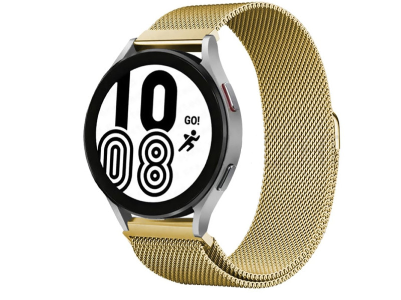 Newface Watch 22mm Metal Mıknatıslı Kordon - Gold