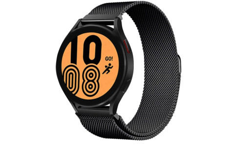 Newface Watch 22mm Metal Mıknatıslı Kordon - Siyah