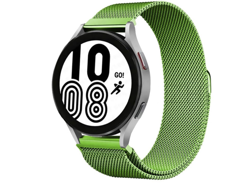Newface Watch 22mm Metal Mıknatıslı Kordon - Yeşil