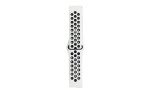 Newface Watch 22mm Spor Delikli Kordon - Beyaz-Siyah