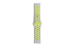 Newface Watch 22mm Spor Delikli Kordon - Gri-Yeşil