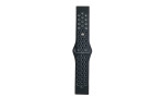 Newface Watch 22mm Spor Delikli Kordon - Siyah-Gri