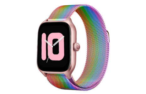Newface Watch 4 Metal Mıknatıslı Kordon - Gökkuşağı